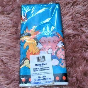 Y2K Pokemon Party Tablecover BNIP